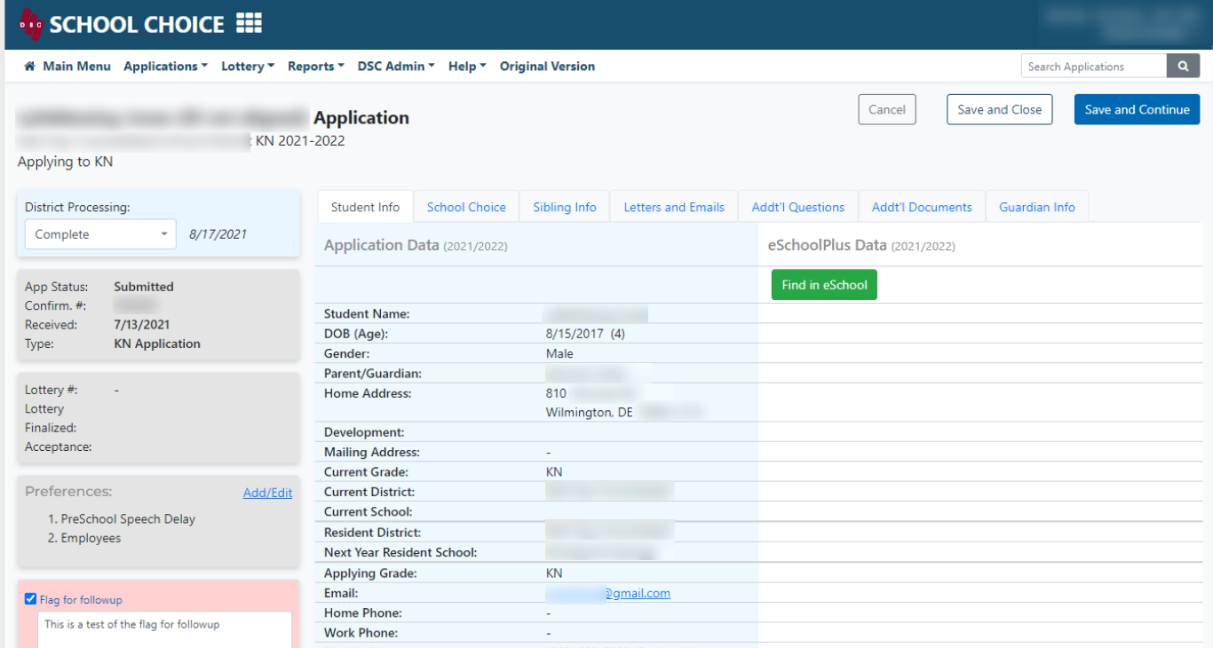 applicatin manage page picture